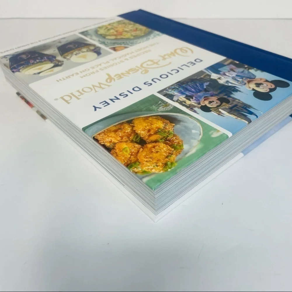 New Delicious Disney Walt Disney World Recipes‎ Cookbook 50th Anniversary